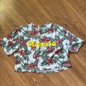 Floral Mahalo Crop Top